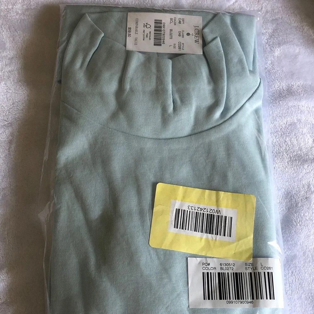 J. Crew light blue Crewneck Sweater
